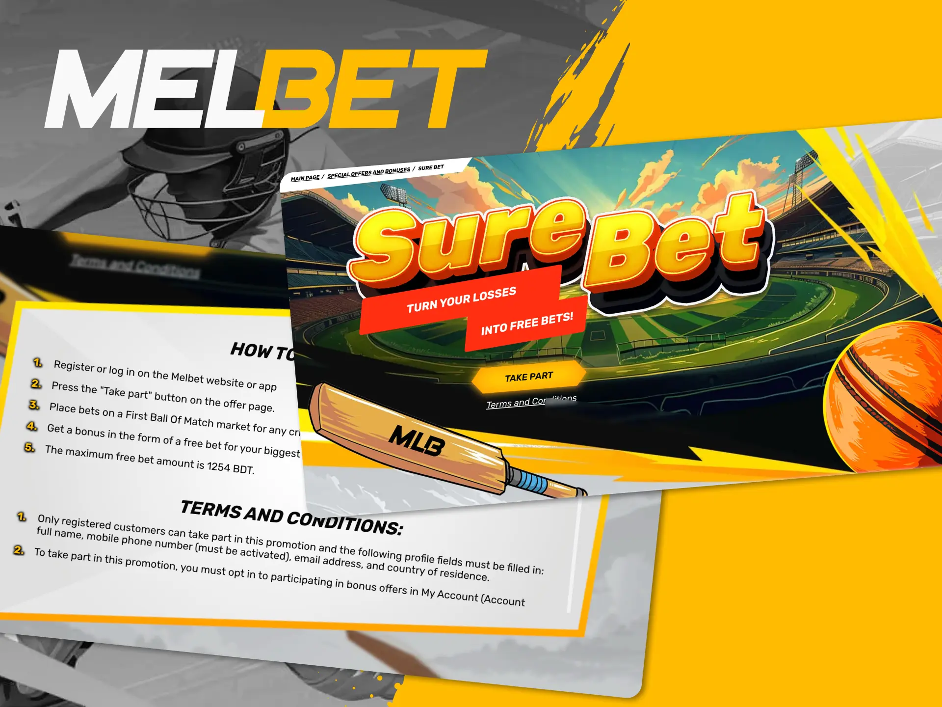 How can I wager the Free Bet bonus at Melbet online casino.